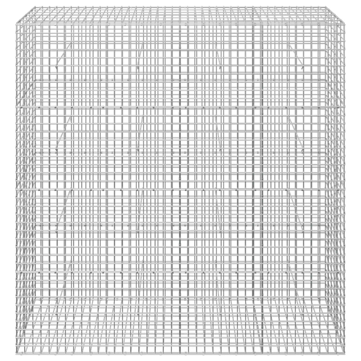 Gabion with 5 mm Wire and 5x5 cm Mesh 200x30x200 cm