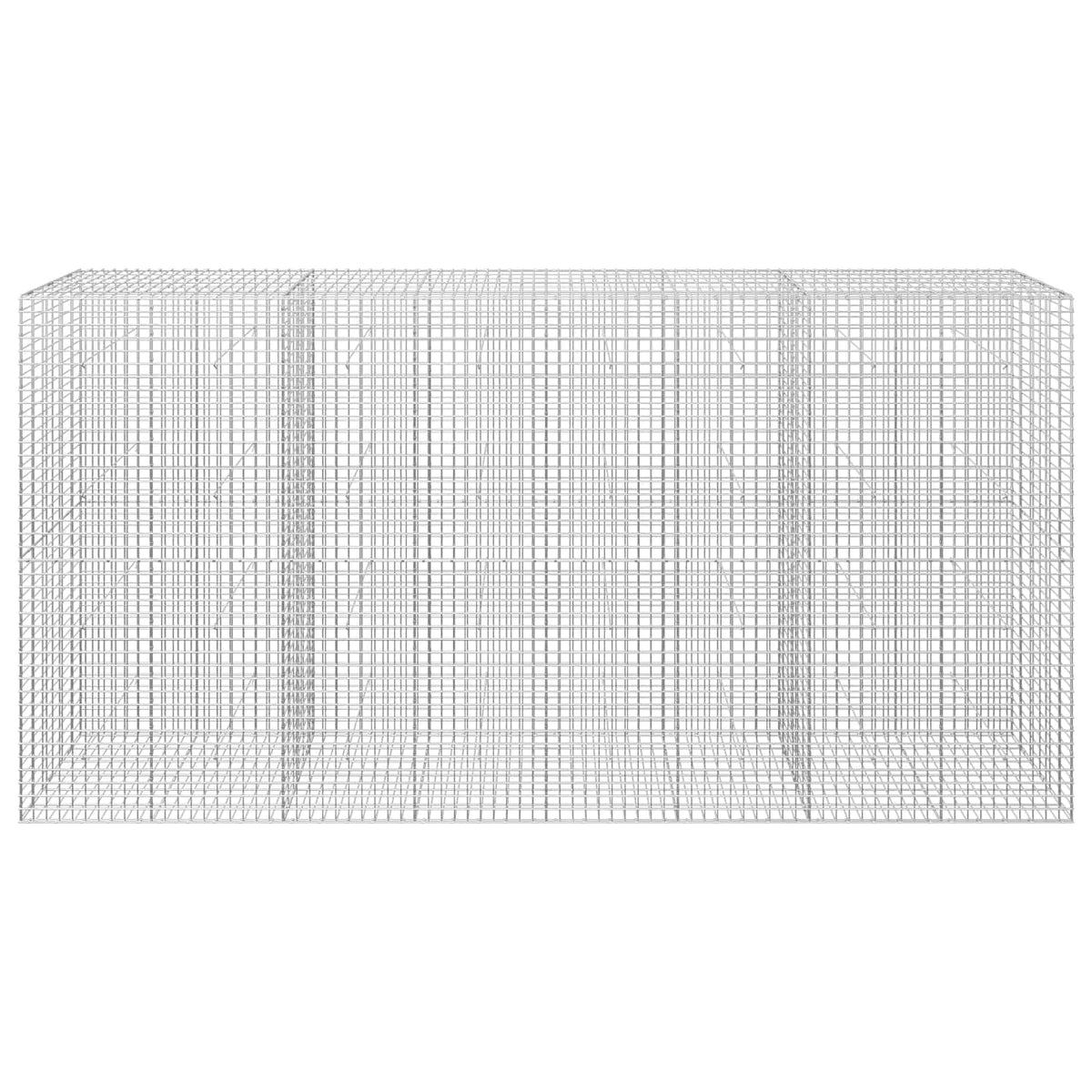 Gabion with 5 mm Wire and 5x5 cm Mesh 400x30x200 cm