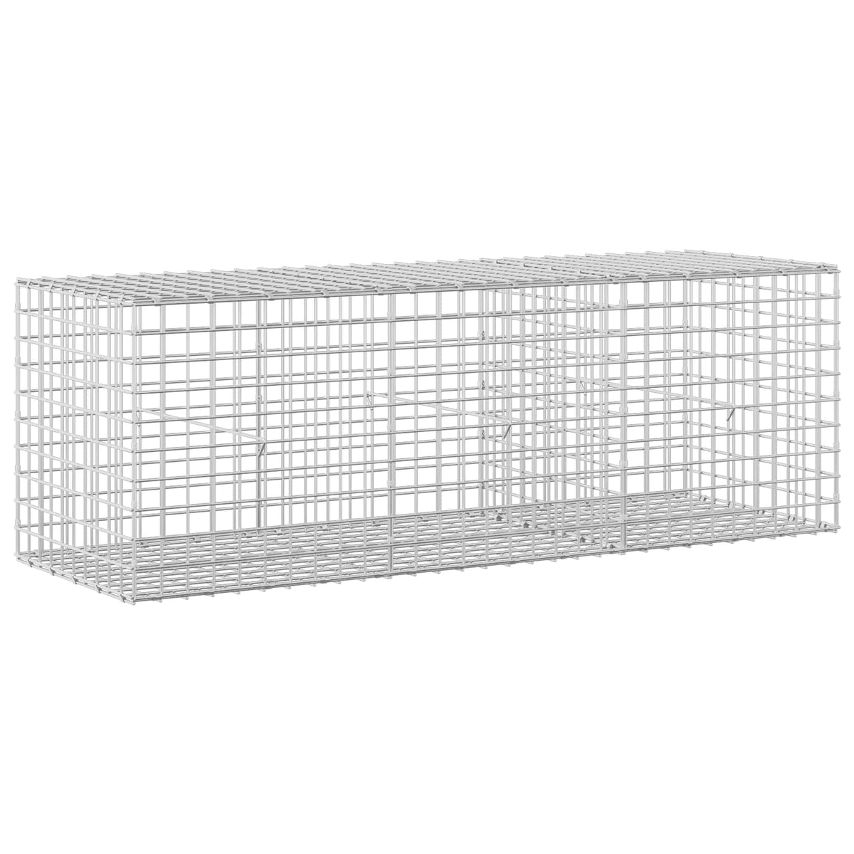 Gabion with 5 mm Wire and 5x5 cm Mesh 150x50x50 cm
