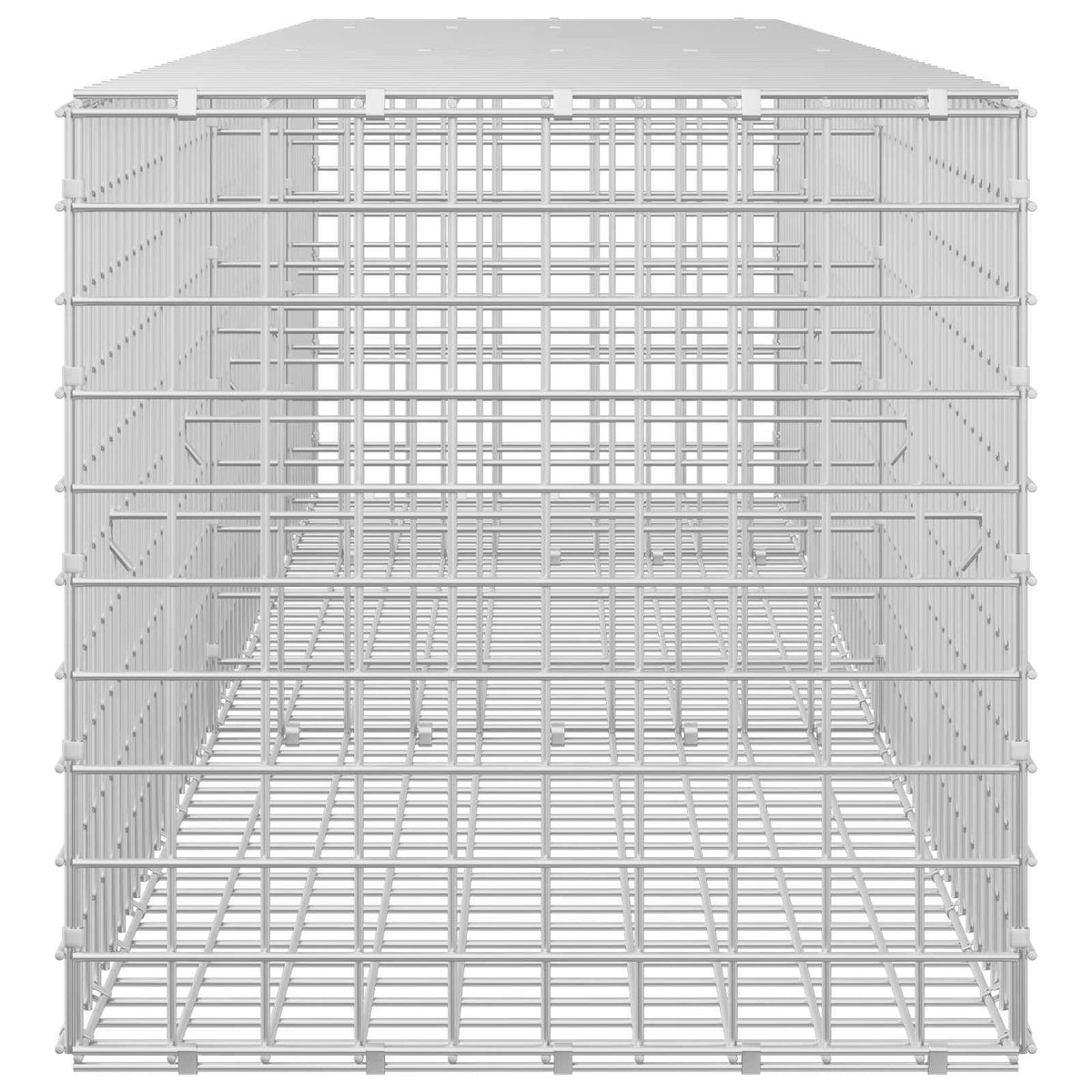 Gabion with 5 mm Wire and 5x5 cm Mesh 250x50x50 cm