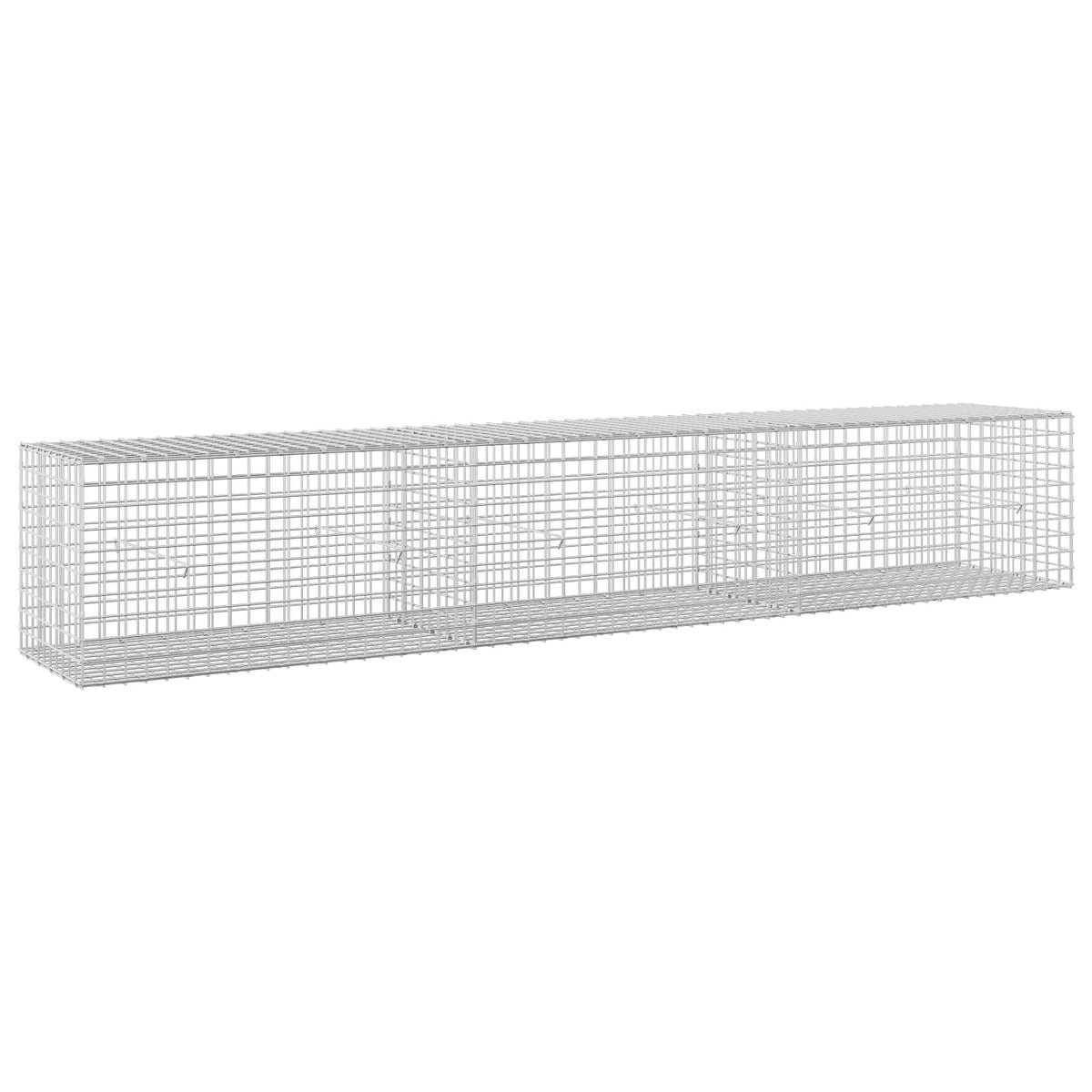 Gabion with 5 mm Wire and 5x5 cm Mesh 300x50x50 cm