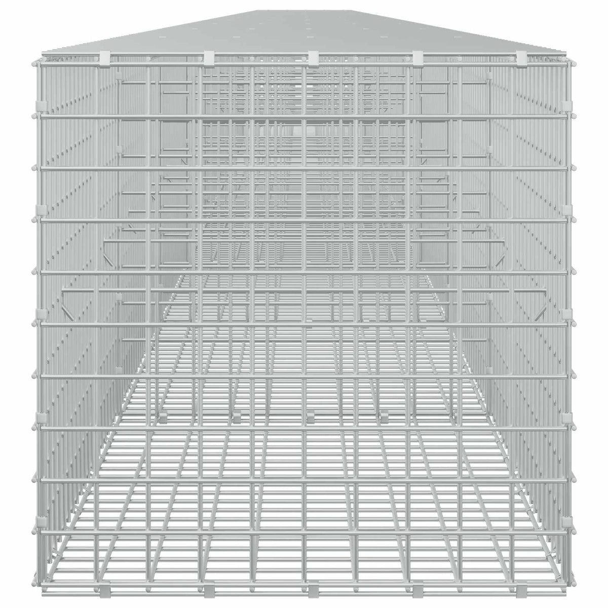 Gabion with 5 mm Wire and 5x5 cm Mesh 1100x50x50 cm