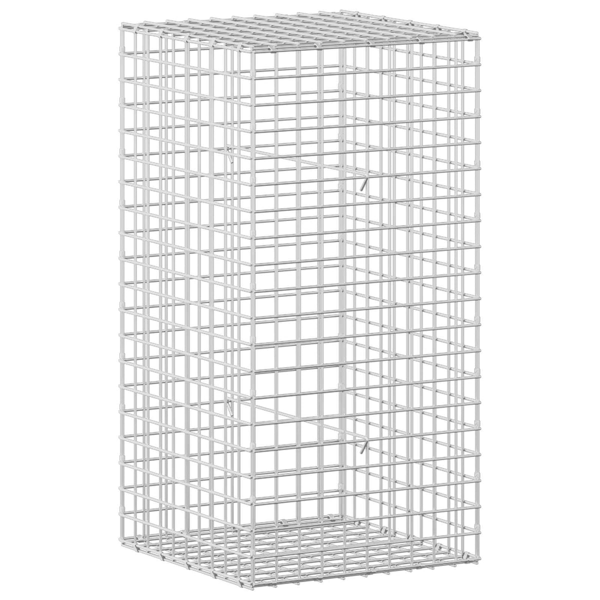 Gabion with 5 mm Wire and 5x5 cm Mesh 50x50x100 cm