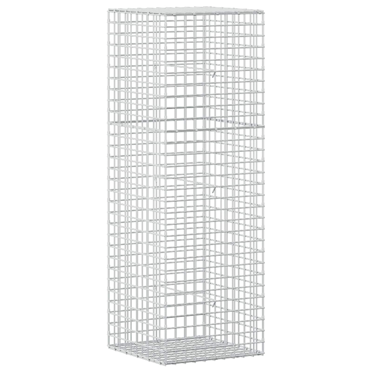 Gabion with 5 mm Wire and 5x5 cm Mesh 50x50x150 cm