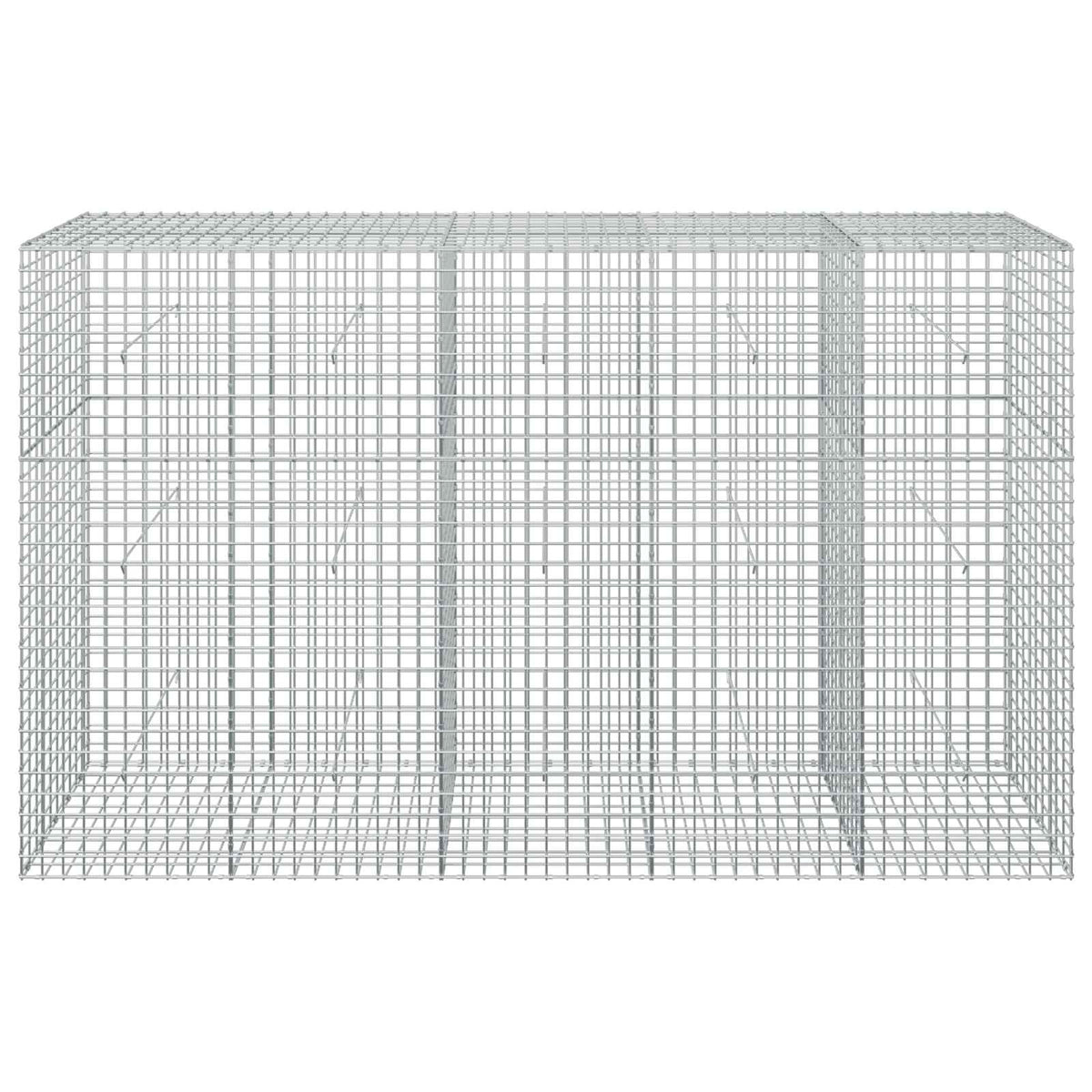Gabion with 5 mm Wire and 5x5 cm Mesh 250x50x150 cm
