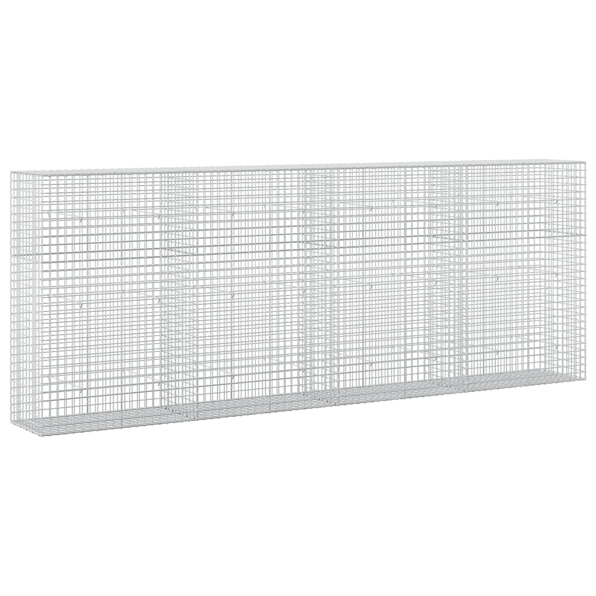 Gabion with 5 mm Wire and 5x5 cm Mesh 400x50x150 cm
