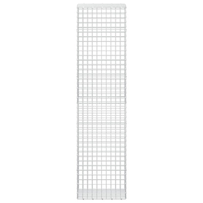 Gabion with 5 mm Wire and 5x5 cm Mesh 50x50x200 cm