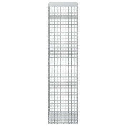 Gabion with 5 mm Wire and 5x5 cm Mesh 100x50x200 cm