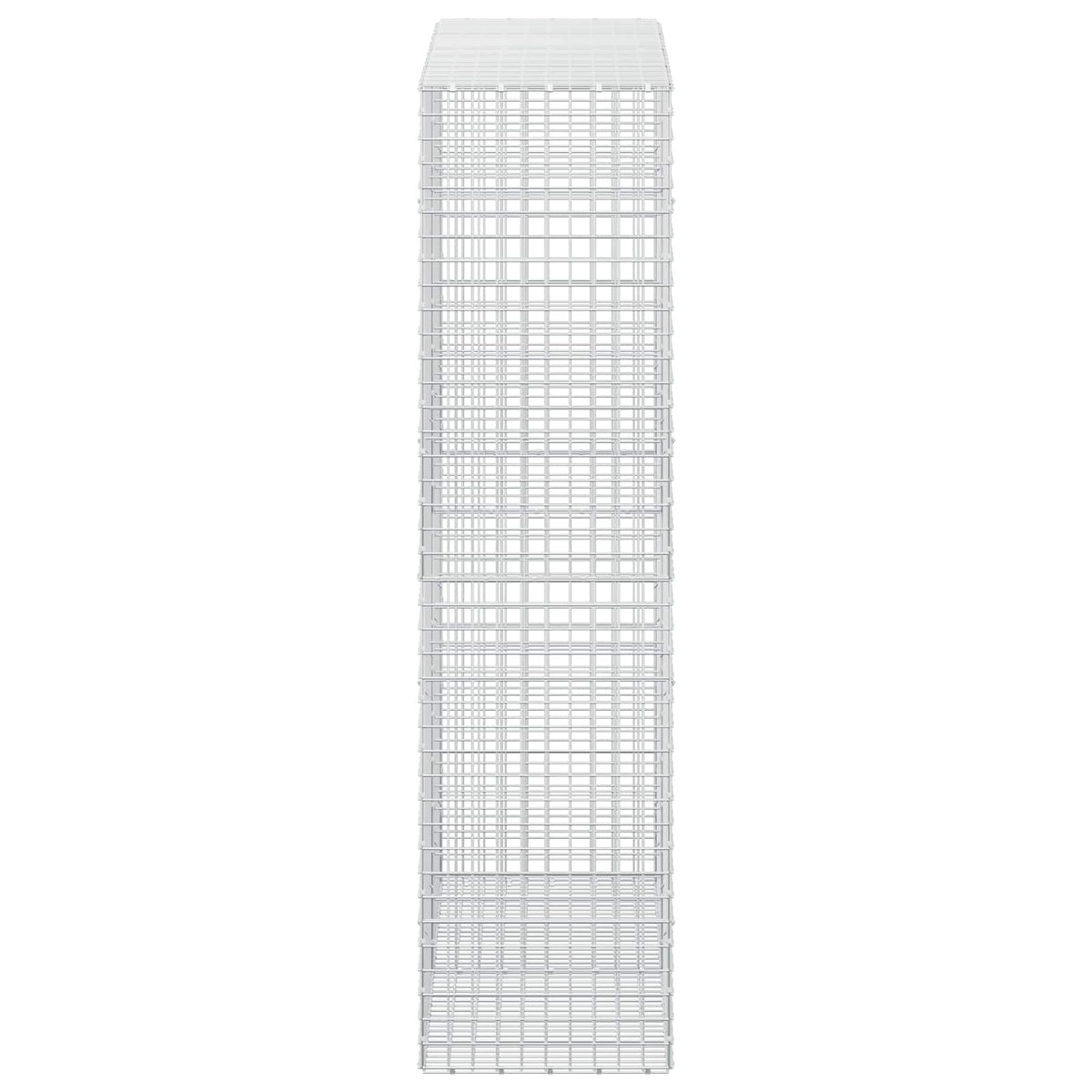 Gabion with 5 mm Wire and 5x5 cm Mesh 200x50x200 cm