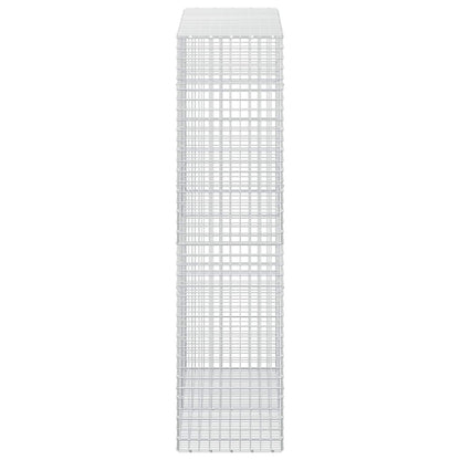Gabion with 5 mm Wire and 5x5 cm Mesh 200x50x200 cm