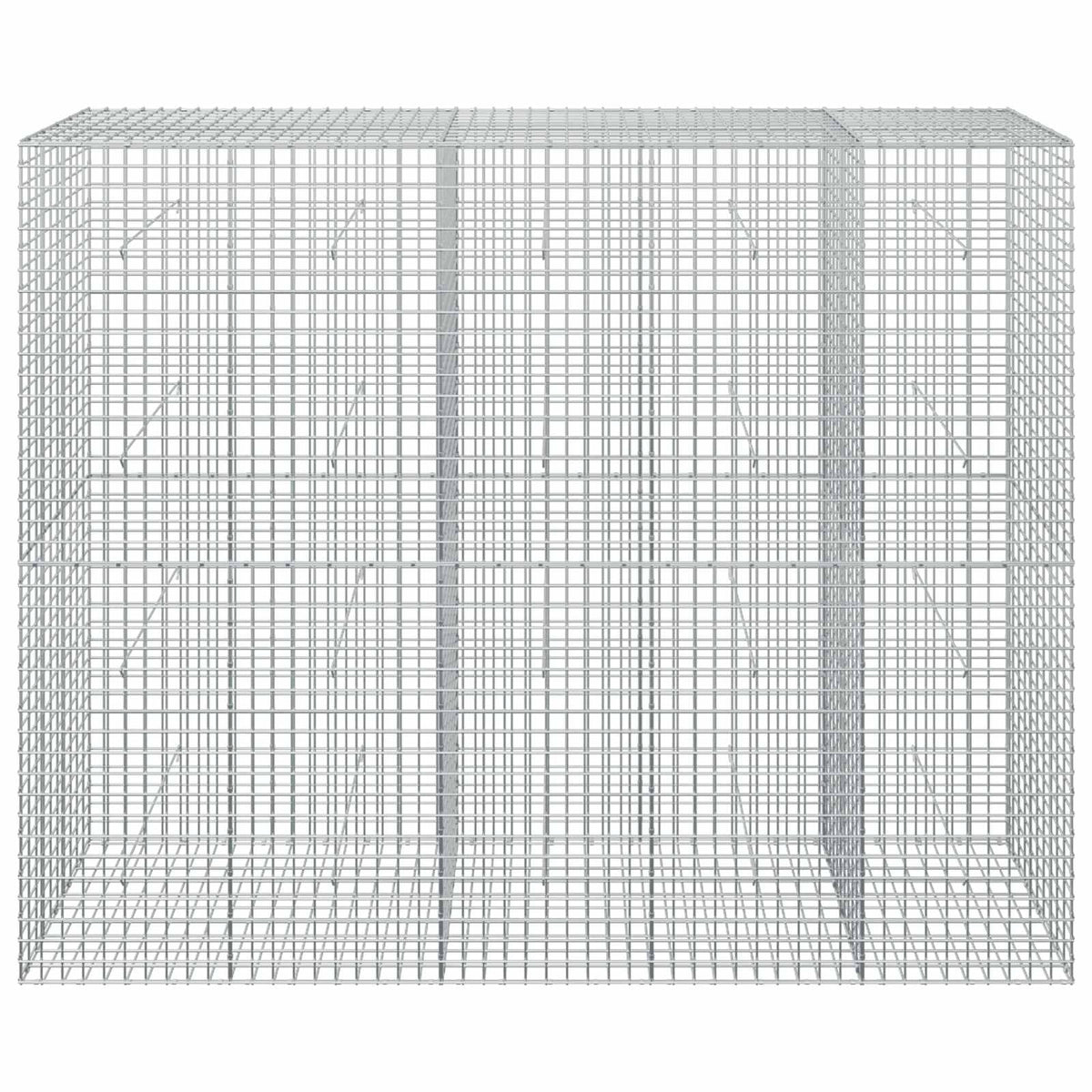 Gabion with 5 mm Wire and 5x5 cm Mesh 250x50x200 cm