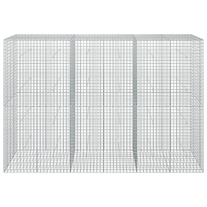 Gabion with 5 mm Wire and 5x5 cm Mesh 300x50x200 cm