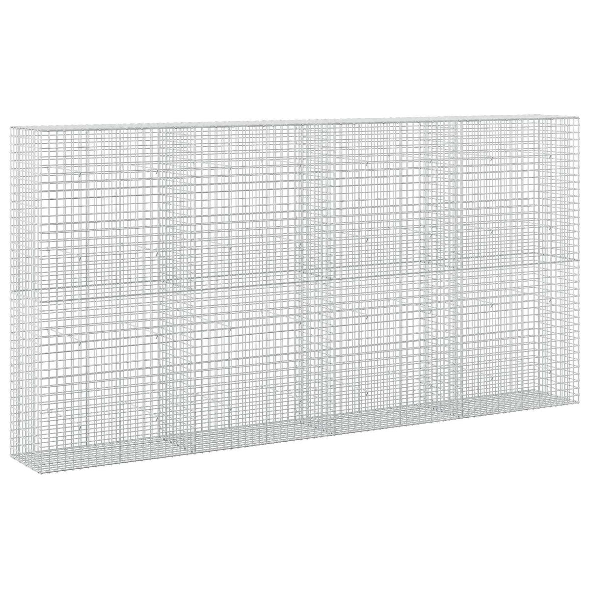 Gabion with 5 mm Wire and 5x5 cm Mesh 400x50x200 cm