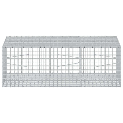 Gabion with 5 mm Wire and 5x5 cm Mesh 150x100x50 cm