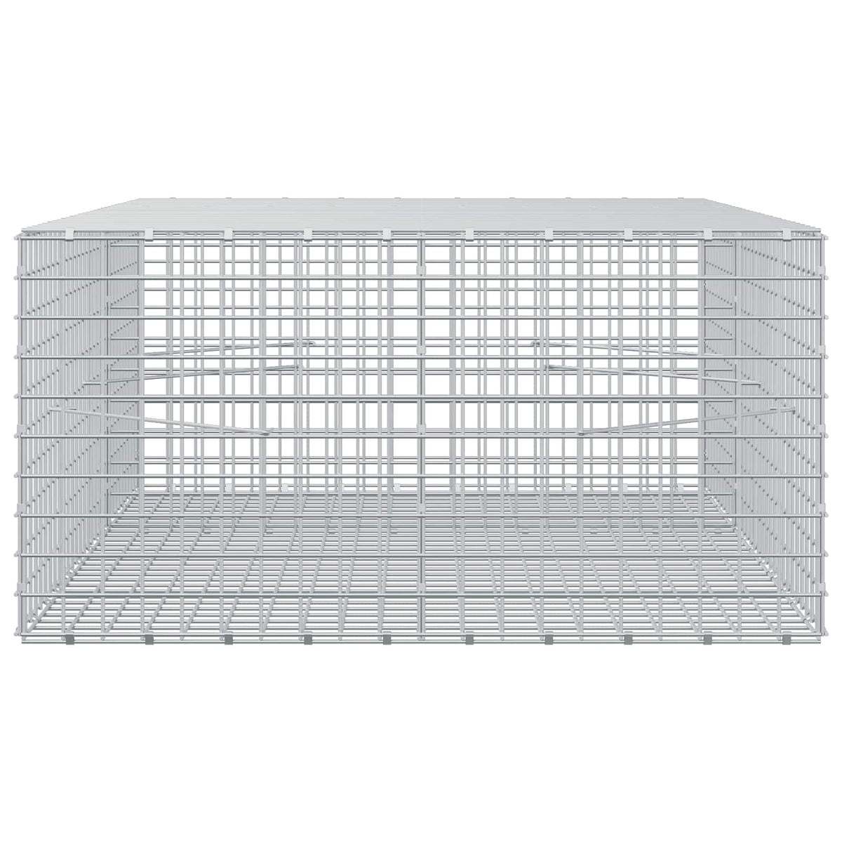 Gabion with 5 mm Wire and 5x5 cm Mesh 150x100x50 cm