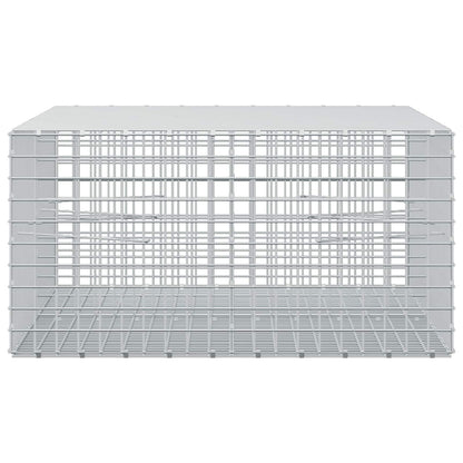 Gabion with 5 mm Wire and 5x5 cm Mesh 200x100x50 cm