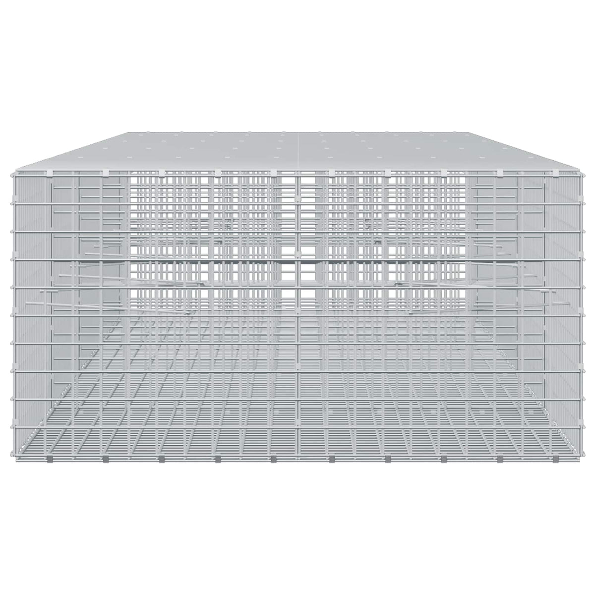 Gabion with 5 mm Wire and 5x5 cm Mesh 450x100x50 cm