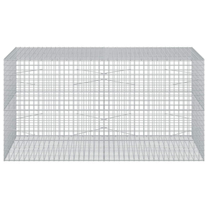 Gabion with 5 mm Wire and 5x5 cm Mesh 200x100x100 cm