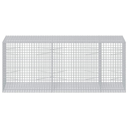Gabion with 5 mm Wire and 5x5 cm Mesh 250x100x100 cm