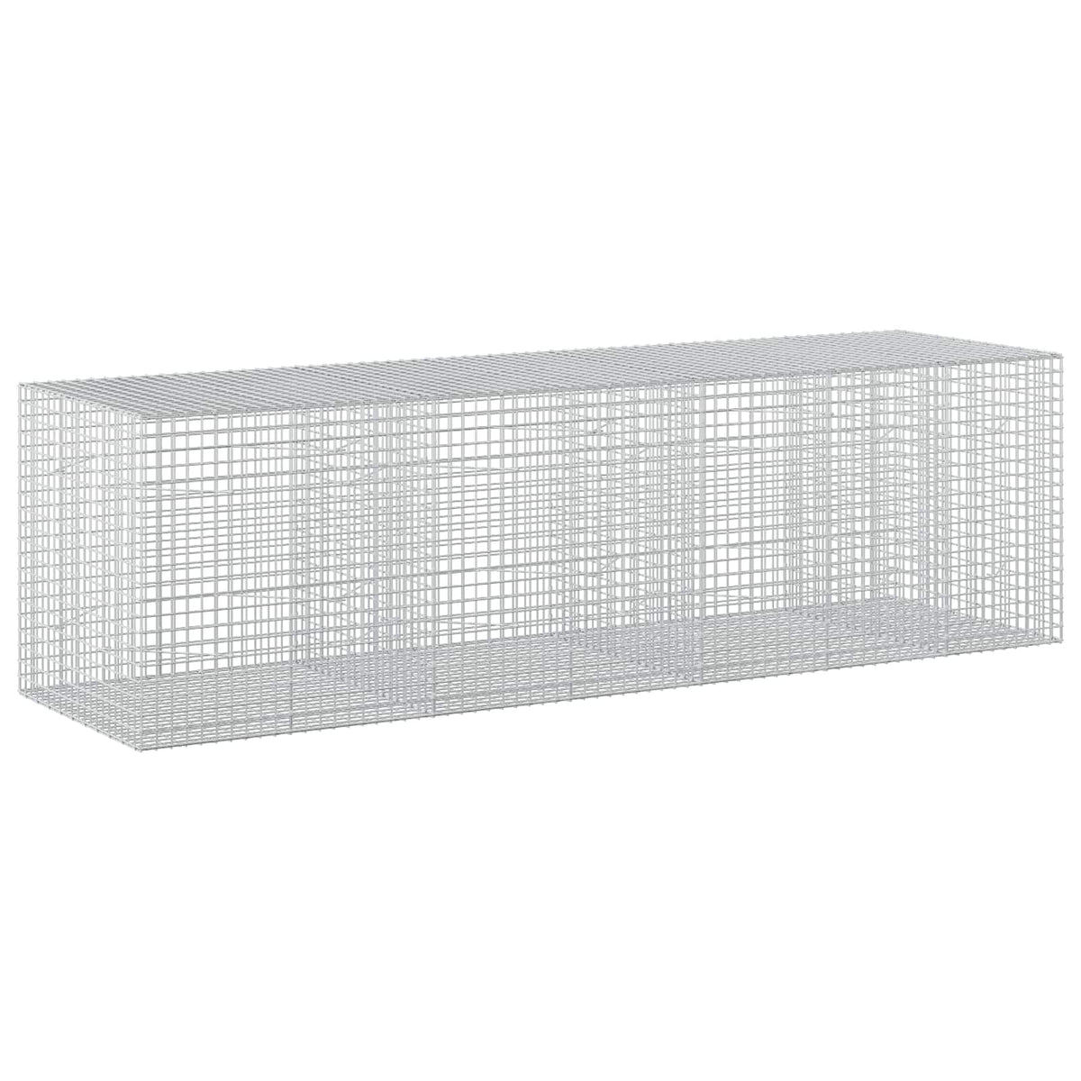 Gabion with 5 mm Wire and 5x5 cm Mesh 350x100x100 cm