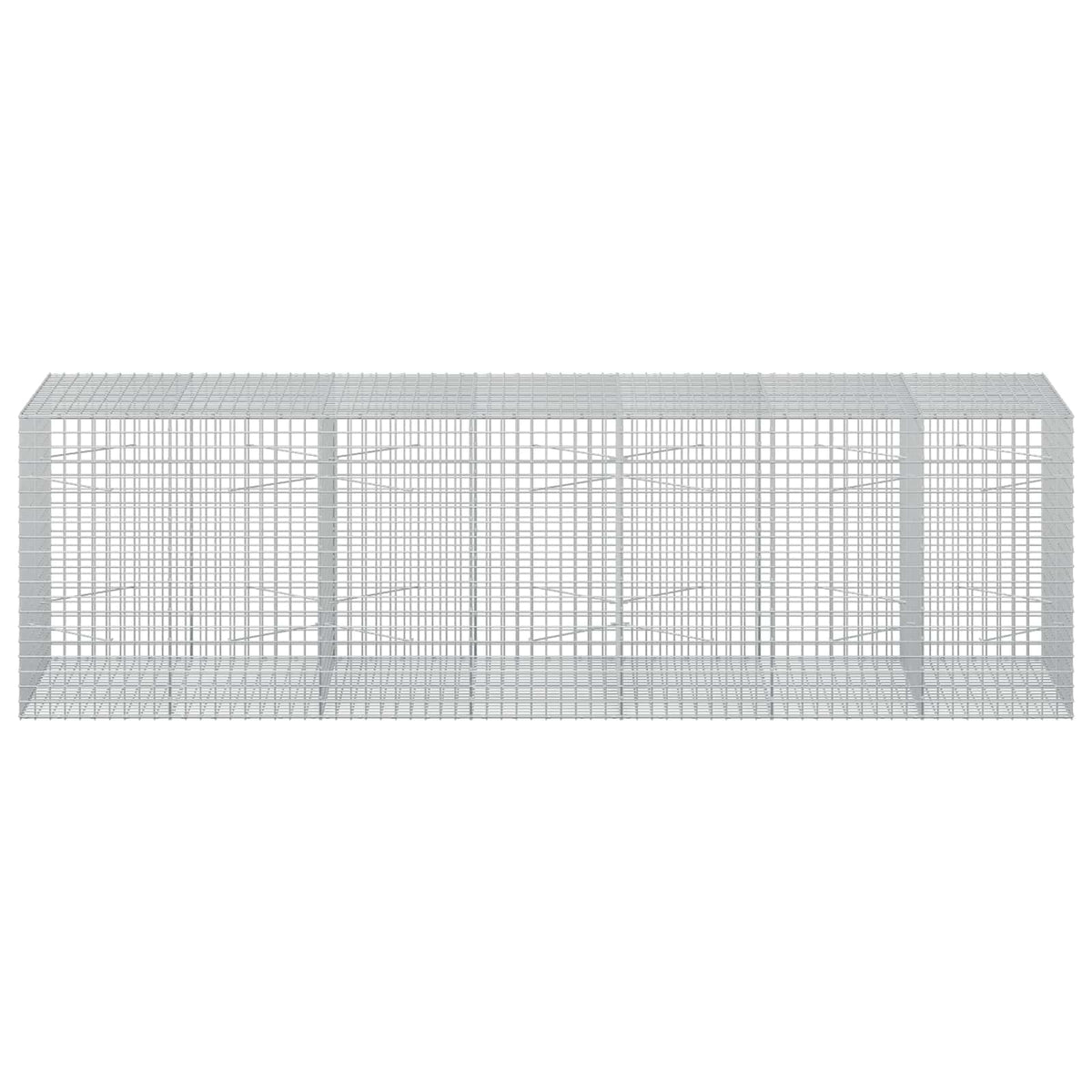 Gabion with 5 mm Wire and 5x5 cm Mesh 350x100x100 cm