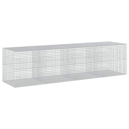 Gabion with 5 mm Wire and 5x5 cm Mesh 400x100x100 cm