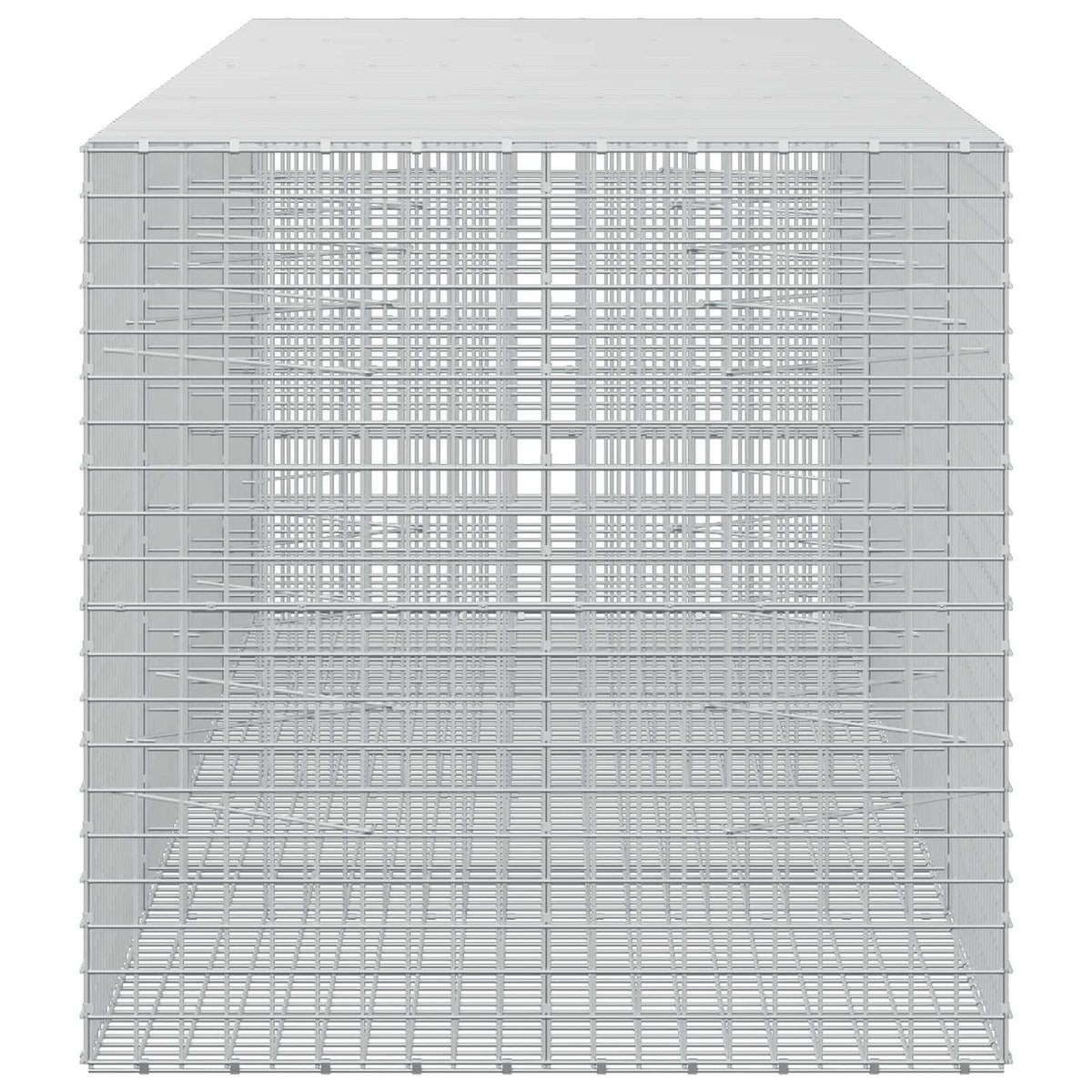 Gabion with 5 mm Wire and 5x5 cm Mesh 400x100x100 cm