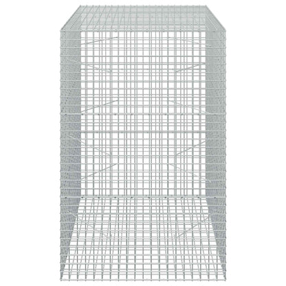Gabion with 5 mm Wire and 5x5 cm Mesh 100x100x150 cm