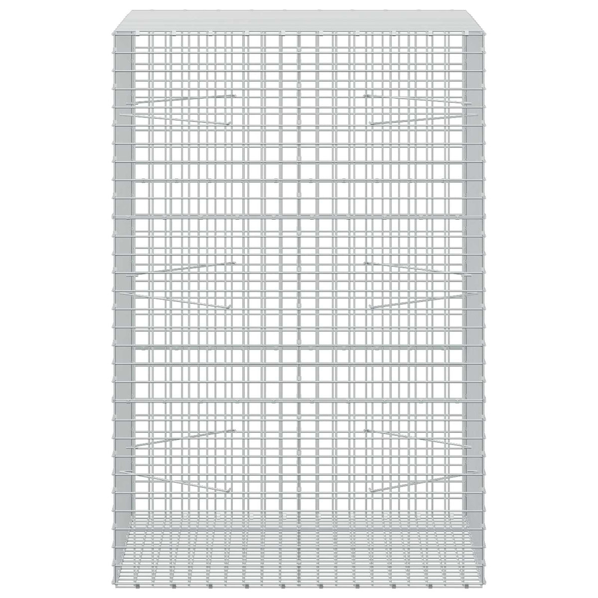 Gabion with 5 mm Wire and 5x5 cm Mesh 100x100x150 cm