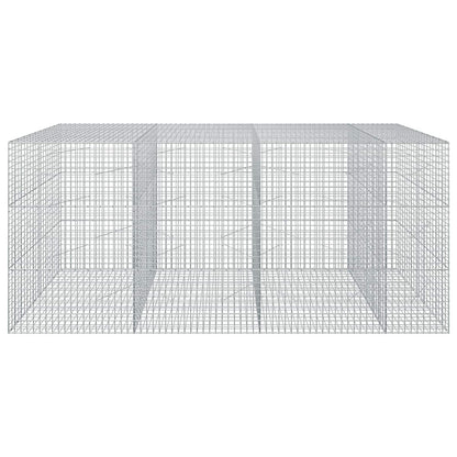 Gabion with 5 mm Wire and 5x5 cm Mesh 350x100x150 cm