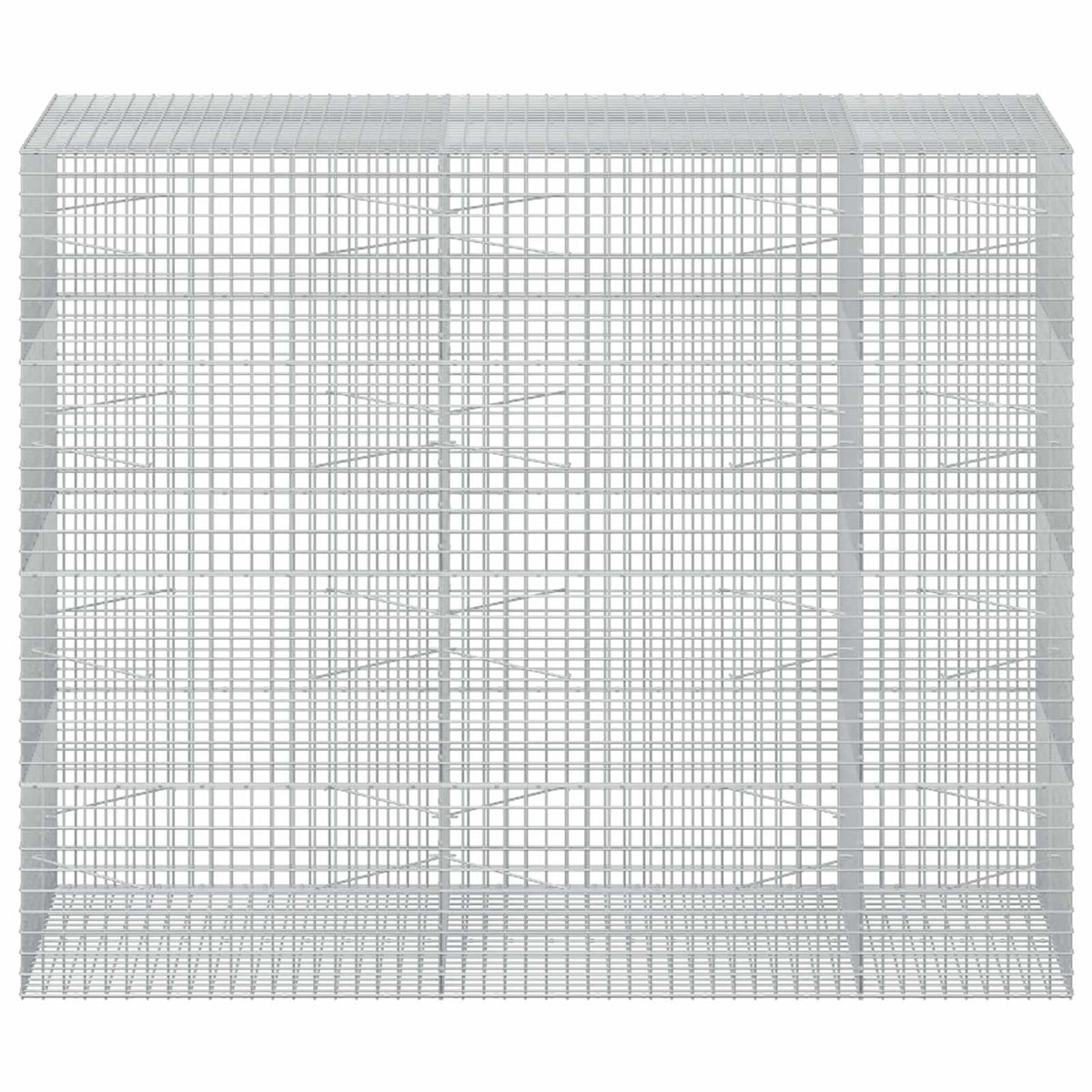 Gabion with 5 mm Wire and 5x5 cm Mesh 250x100x200 cm