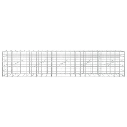 Gabion with 5 mm Wire and 5x10 cm Mesh 250x10x50 cm