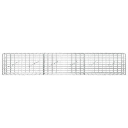 Gabion with 5 mm Wire and 5x10 cm Mesh 300x10x50 cm