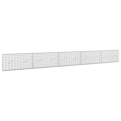 Gabion with 5 mm Wire and 5x10 cm Mesh 500x10x50 cm