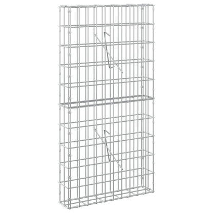 Gabion with 5 mm Wire and 5x10 cm Mesh 50x10x100 cm