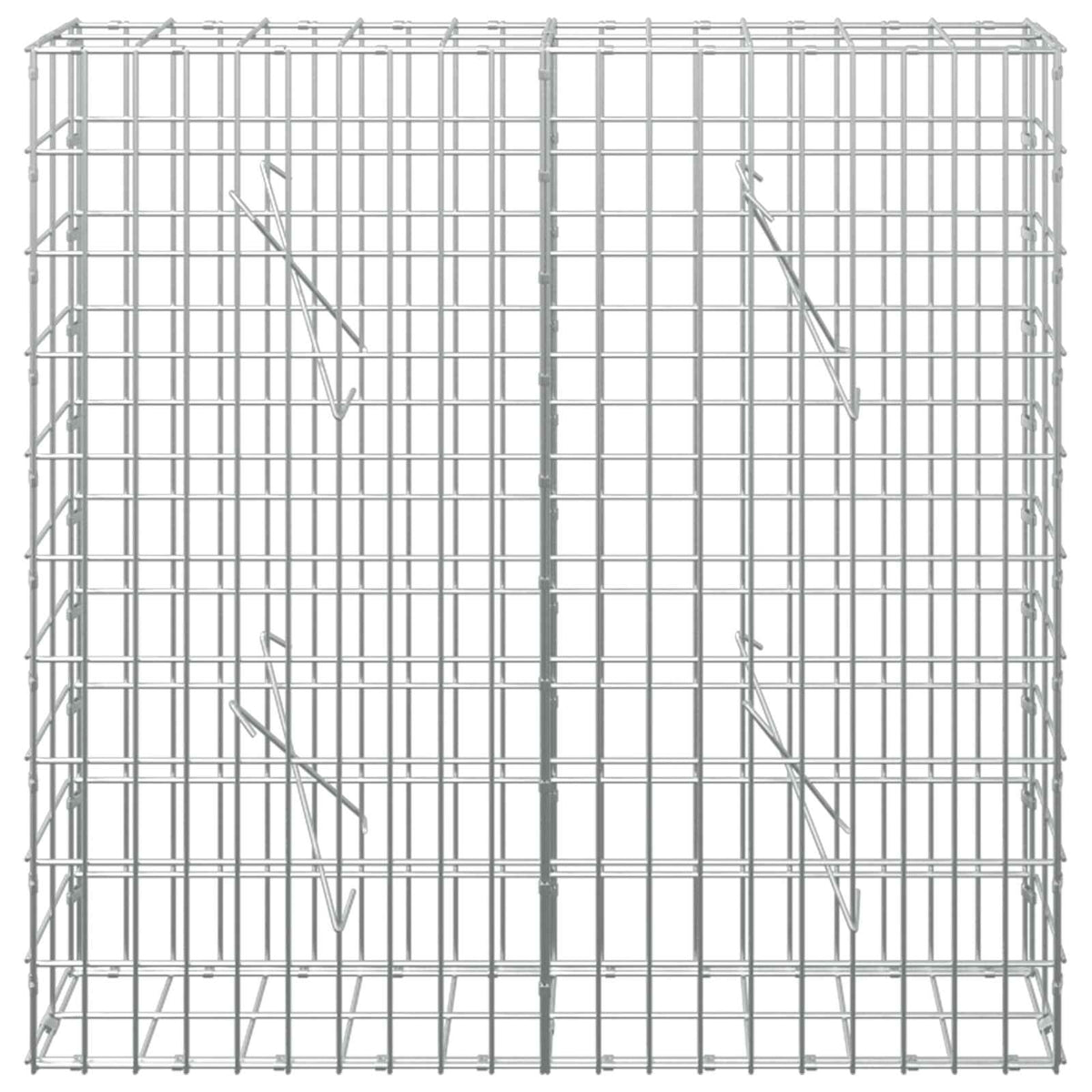 Gabion with 5 mm Wire and 5x10 cm Mesh 100x10x100 cm