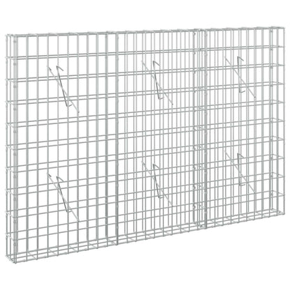 Gabion with 5 mm Wire and 5x10 cm Mesh 150x10x100 cm