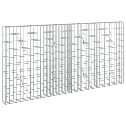 Gabion with 5 mm Wire and 5x10 cm Mesh 200x10x100 cm