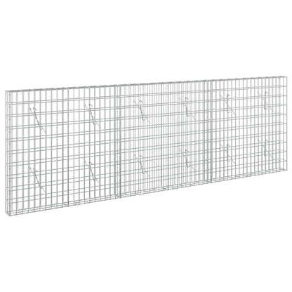 Gabion with 5 mm Wire and 5x10 cm Mesh 300x10x100 cm