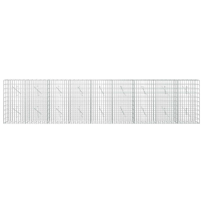 Gabion with 5 mm Wire and 5x10 cm Mesh 450x10x100 cm