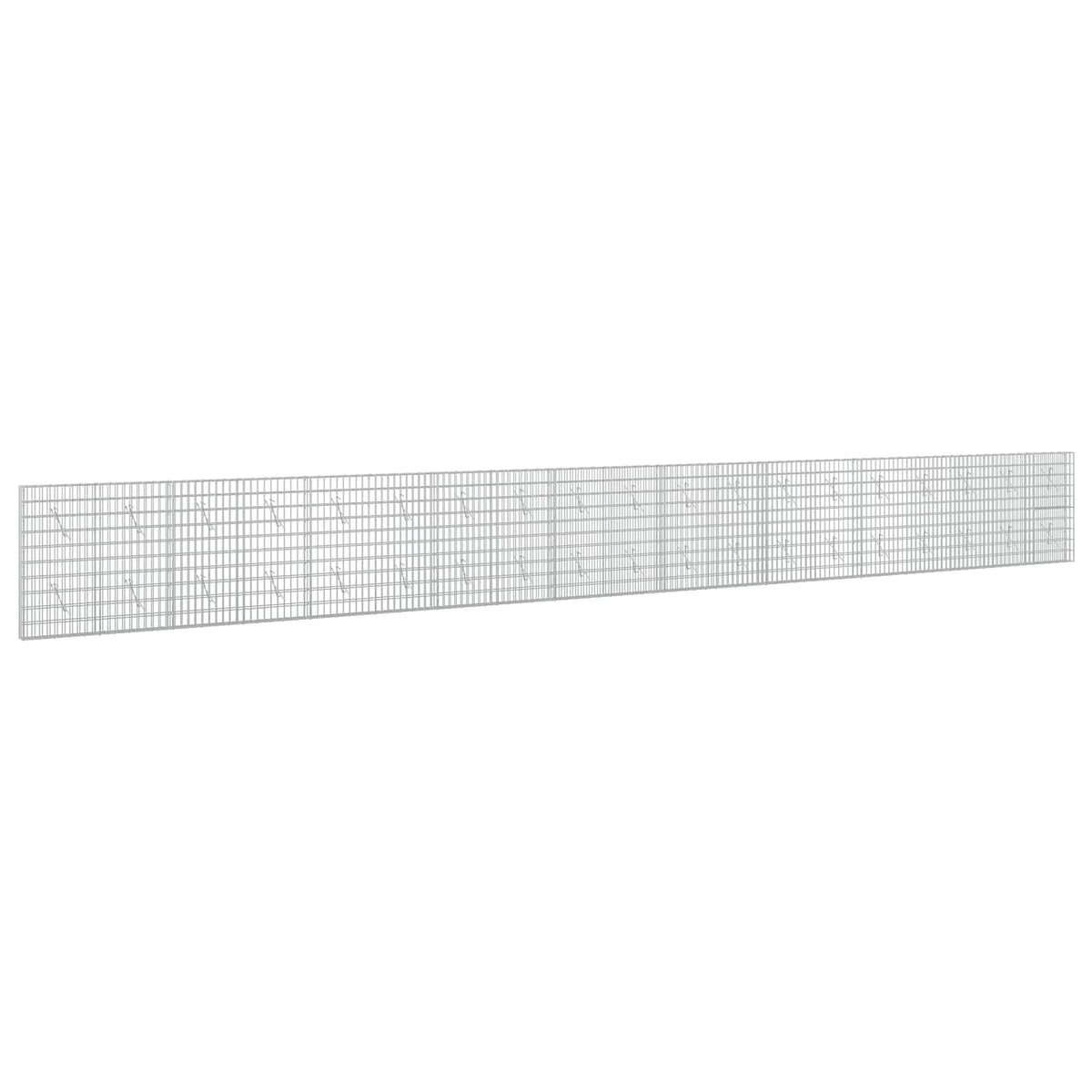 Gabion with 5 mm Wire and 5x10 cm Mesh 950x10x100 cm