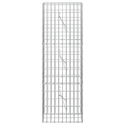 Gabion with 5 mm Wire and 5x10 cm Mesh 50x10x150 cm
