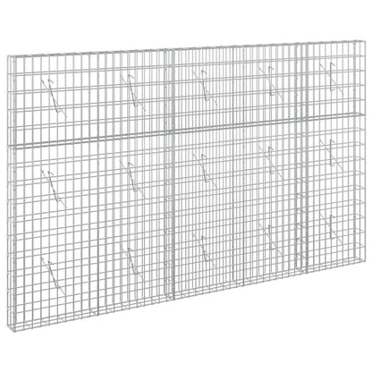 Gabion with 5 mm Wire and 5x10 cm Mesh 250x10x150 cm