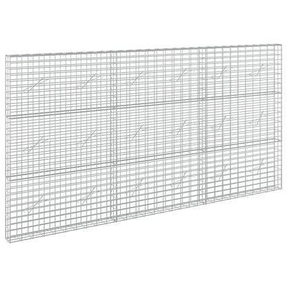 Gabion with 5 mm Wire and 5x10 cm Mesh 300x10x150 cm