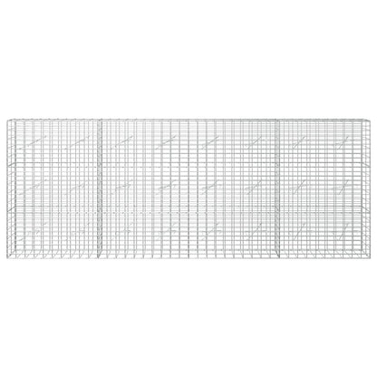 Gabion with 5 mm Wire and 5x10 cm Mesh 400x10x150 cm