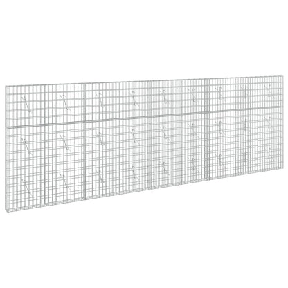 Gabion with 5 mm Wire and 5x10 cm Mesh 450x10x150 cm