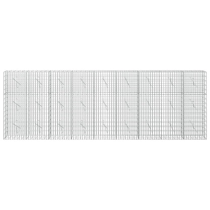 Gabion with 5 mm Wire and 5x10 cm Mesh 450x10x150 cm