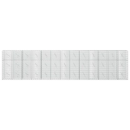 Gabion with 5 mm Wire and 5x10 cm Mesh 650x10x150 cm