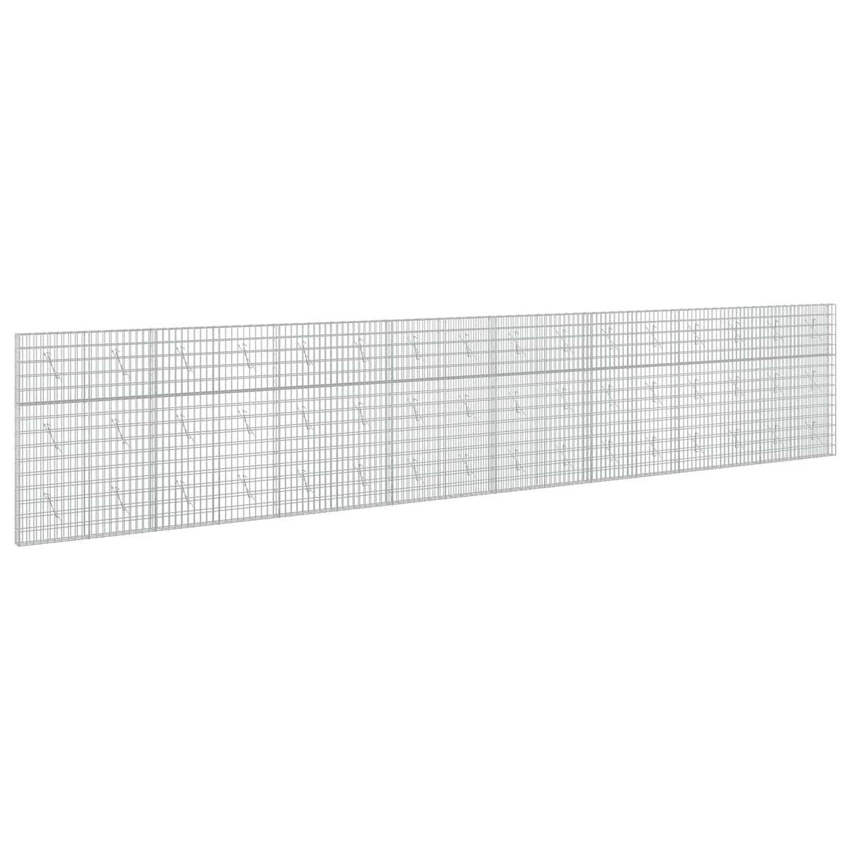 Gabion with 5 mm Wire and 5x10 cm Mesh 800x10x150 cm
