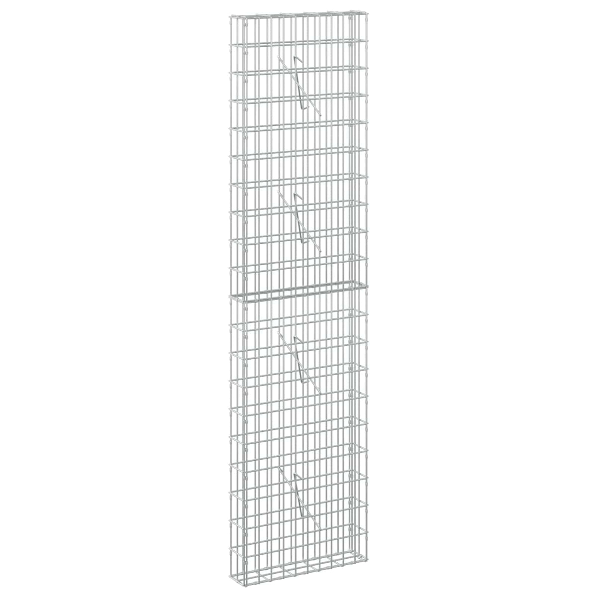 Gabion with 5 mm Wire and 5x10 cm Mesh 50x10x200 cm